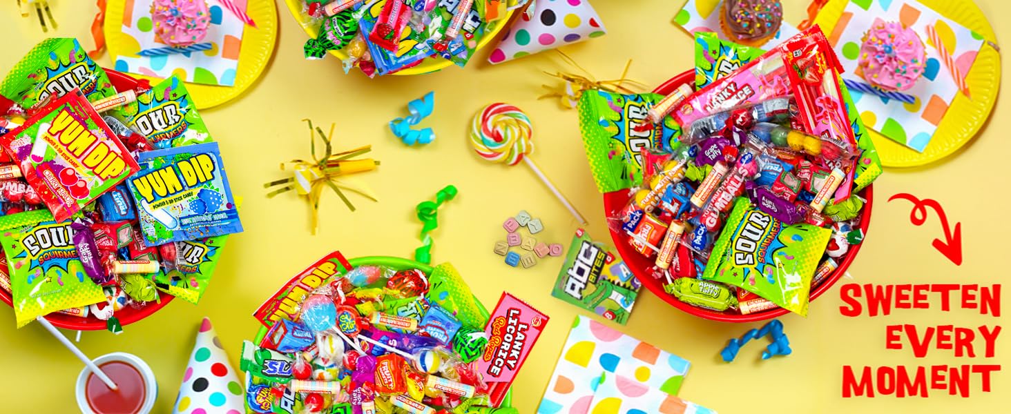 party mix pinata kids filler favors bags bulk office parades claw machine