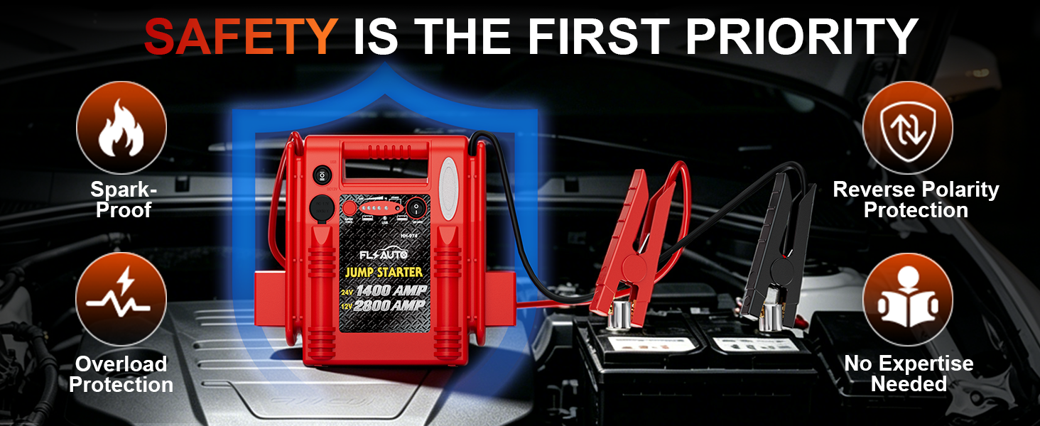 24V jump starter