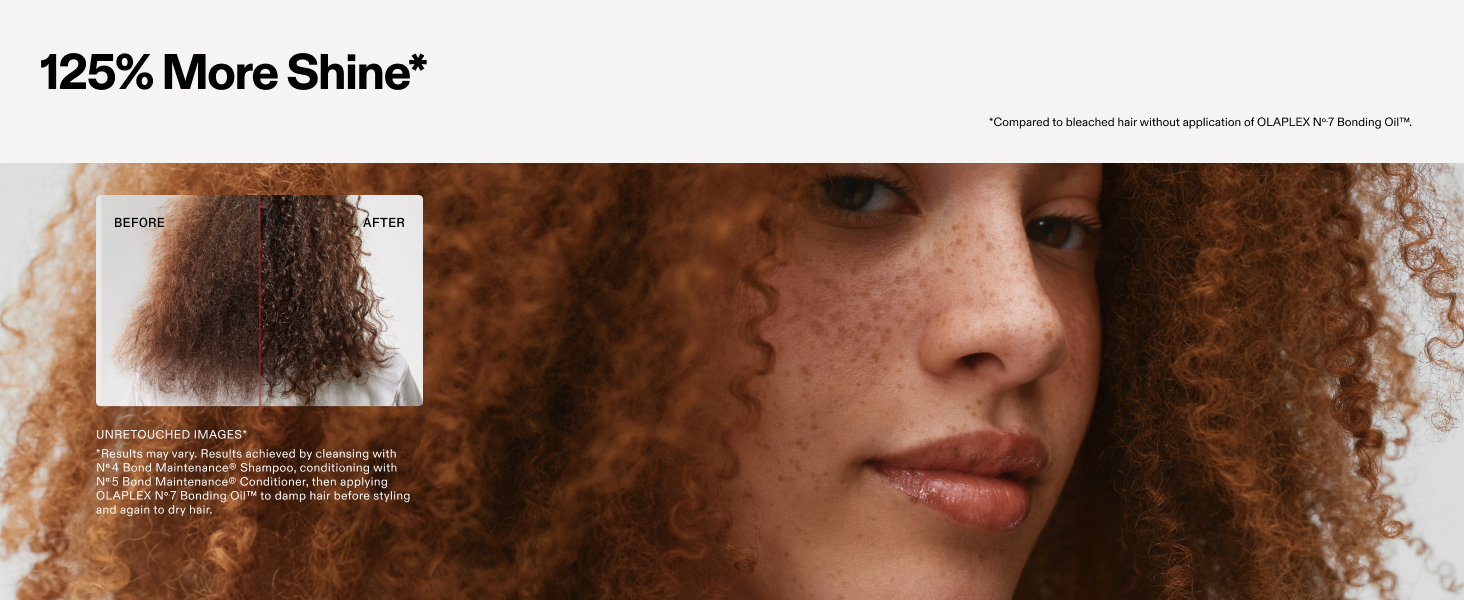Stronger, healthier looking hair after one use