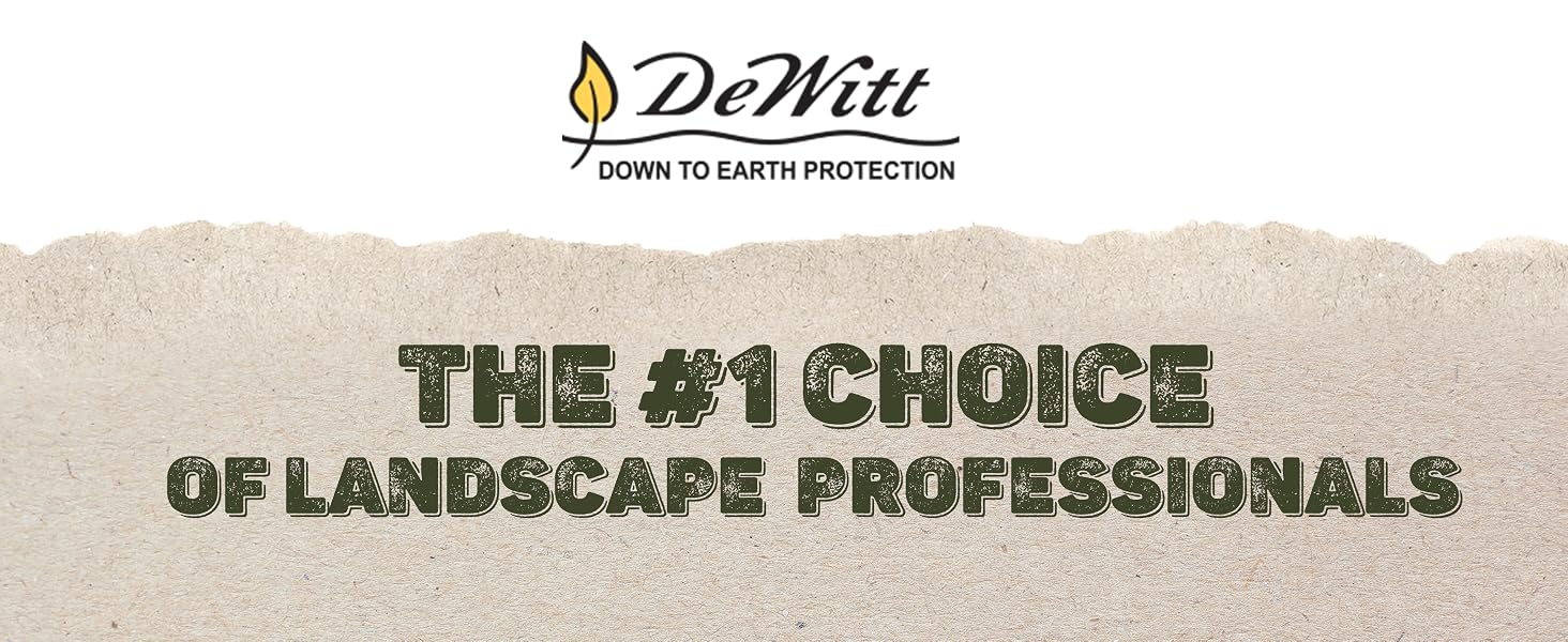 DeWitt P3 Pro 5 5oz 3' x 250' Commercial Landscape Weed Barrier Ground Fabric