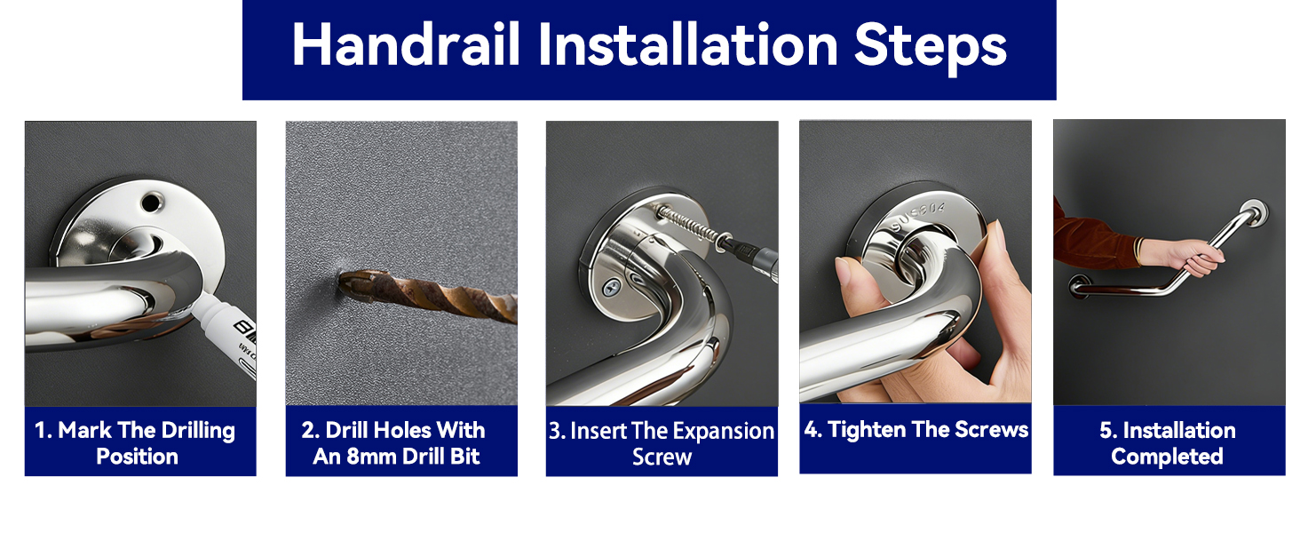 bathroom grab bars