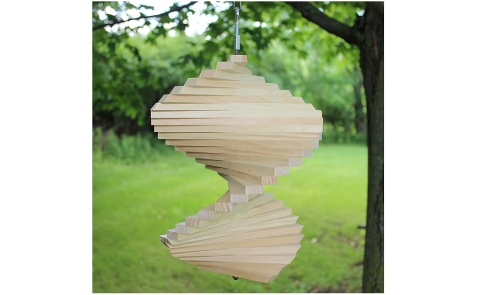 plain wood spinner
