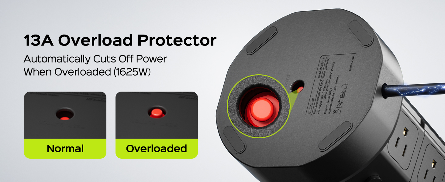 13A Overload Protector