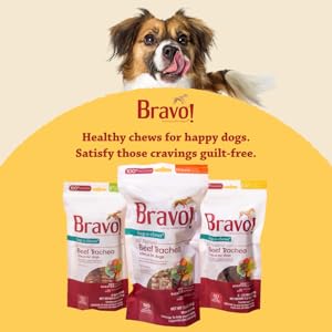 Bravo! Beef Trachea Dog Chews