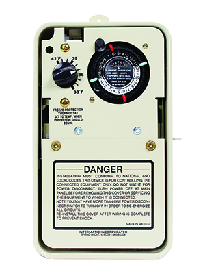 pool &amp; spa, pool control, spa control, freeze protection control, freeze protection, intermatic