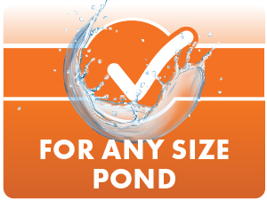 For any size pond