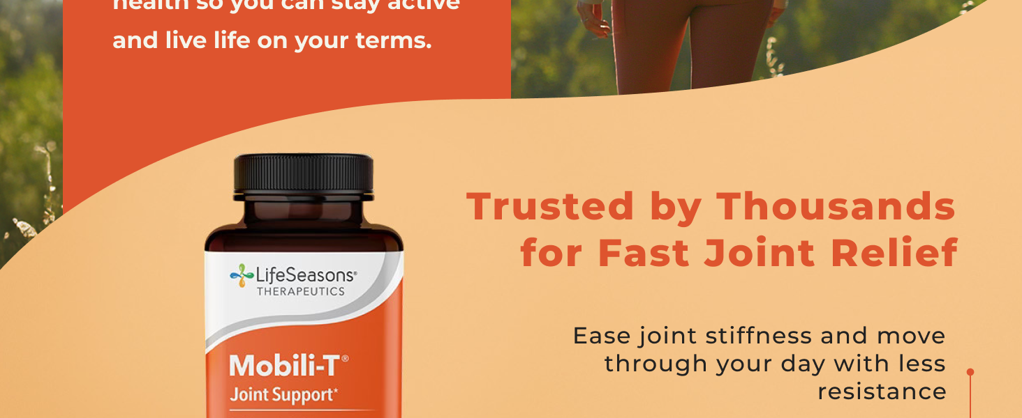 trusted by thousands for fast joint relief