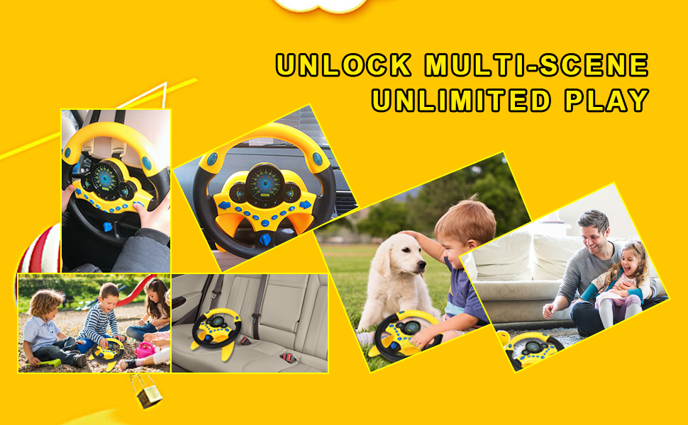 steering wheel toys for toddlers age 2-4