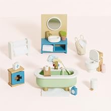 me060 bathroom doll house furniture play set