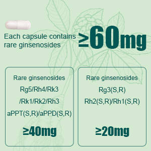 RARE GINSENOSIDE CONTENT