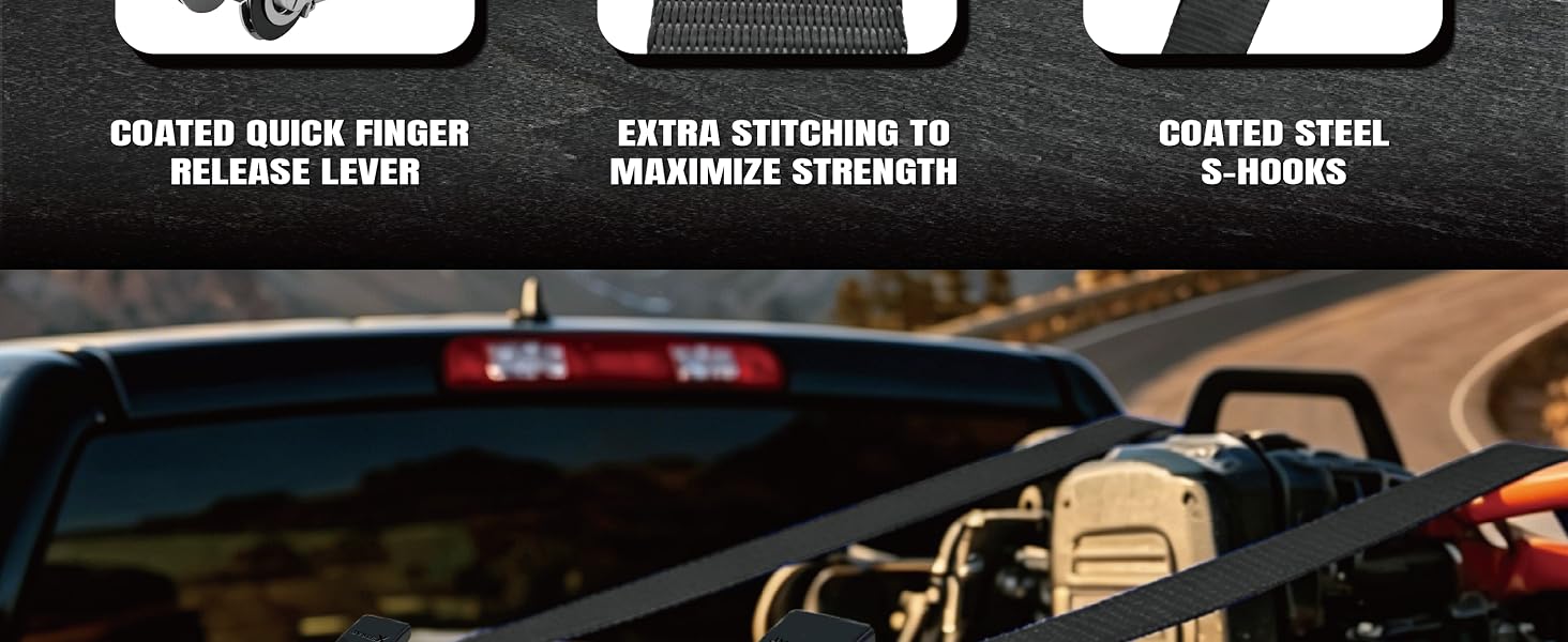 Ratchet Tie Down Straps
