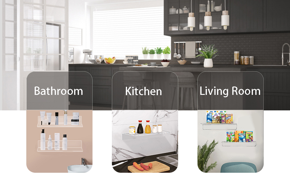 floating shelves
