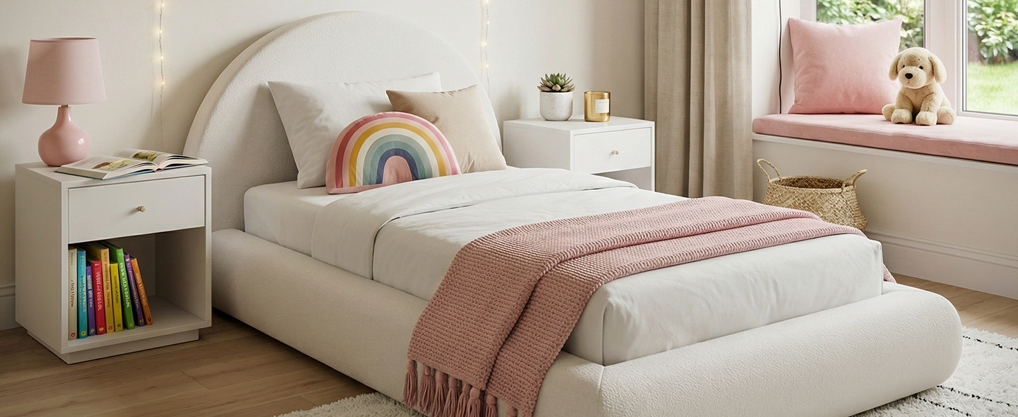 half moon bed for kids