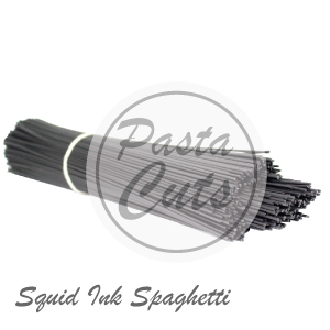squid ink long pasta cuts