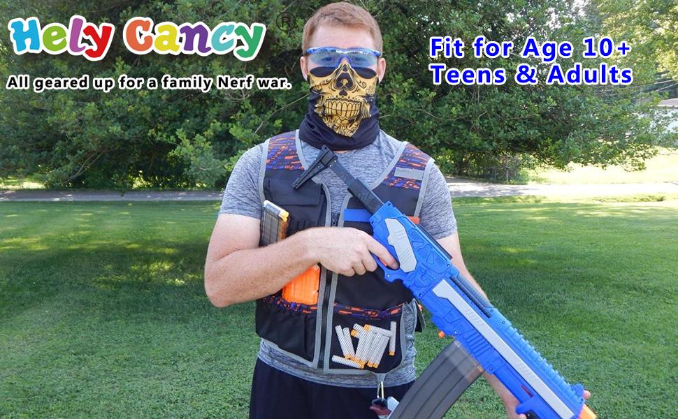 adults nerf vest kit