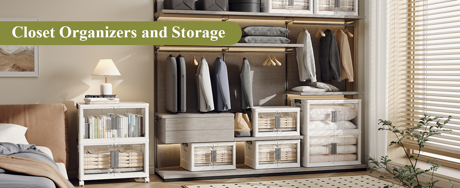 storage bins with lids