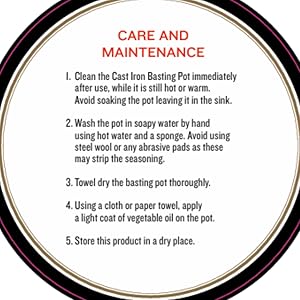 Care instructions