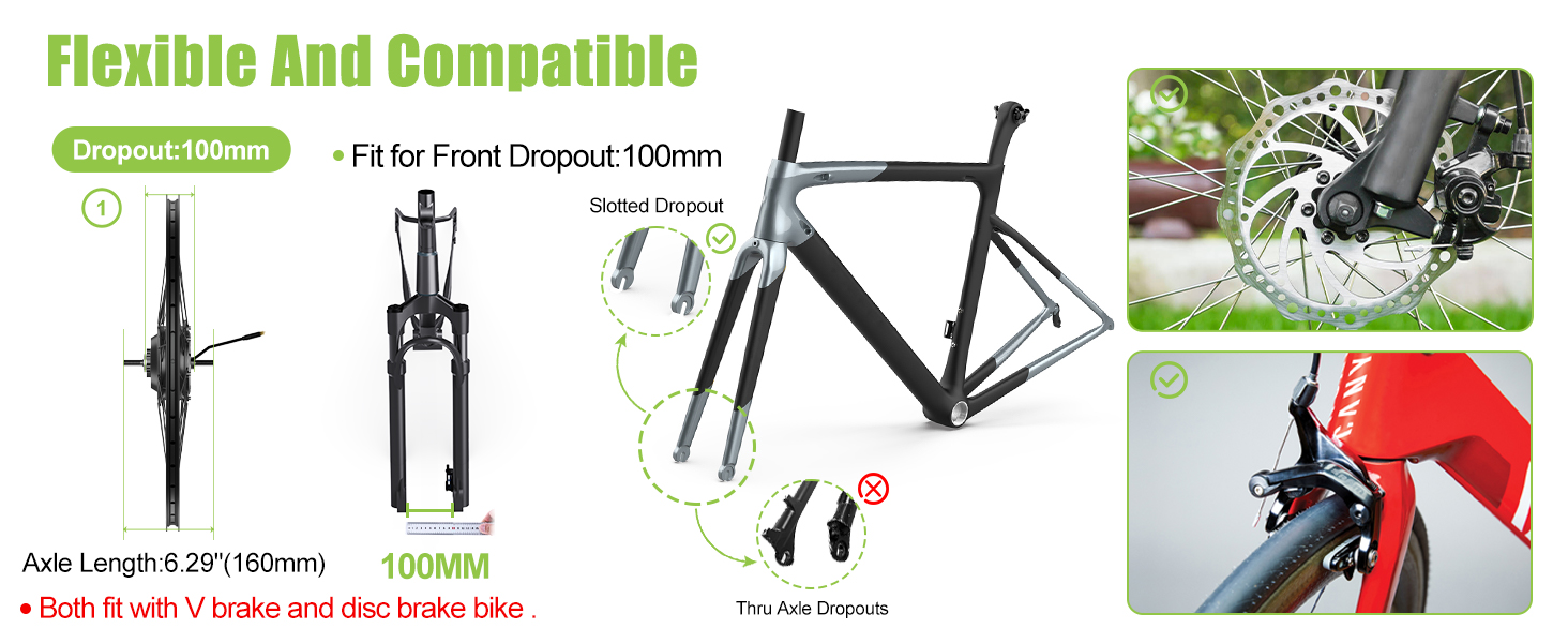 bafang 500W front hub motor