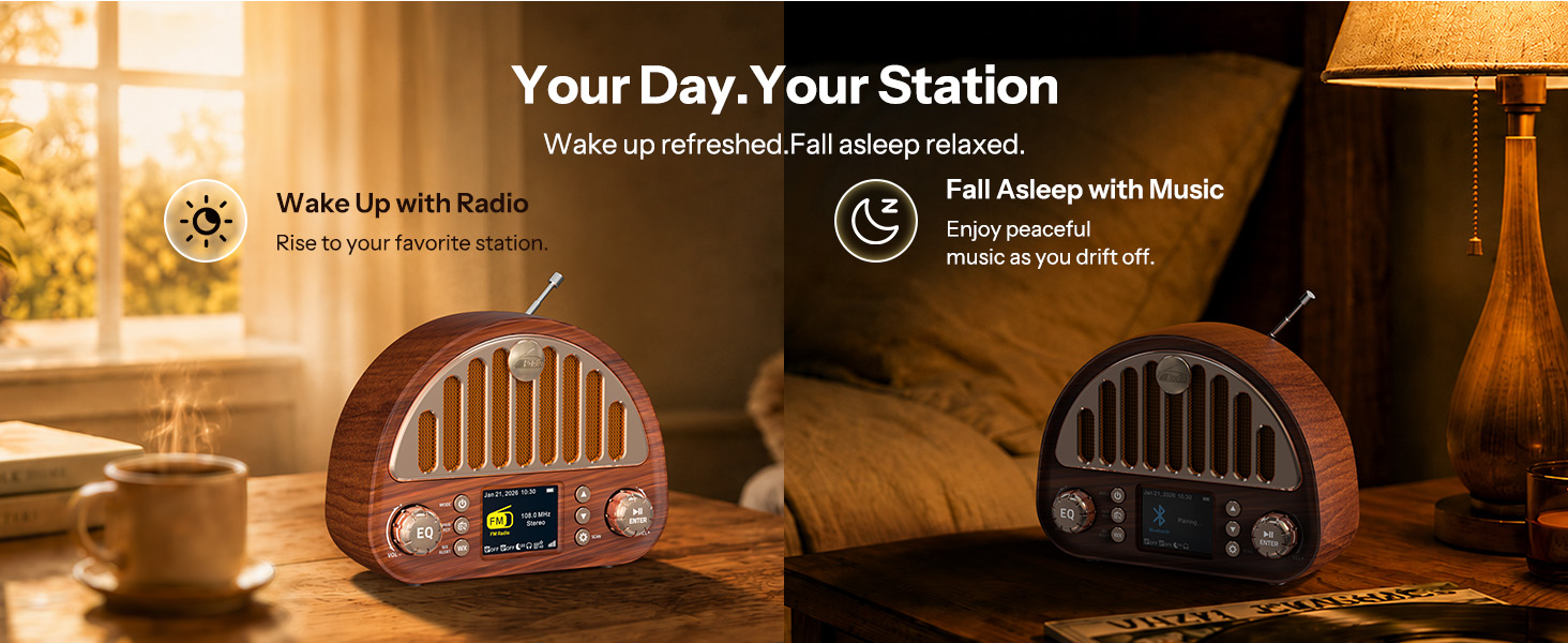 wake up to fm radio