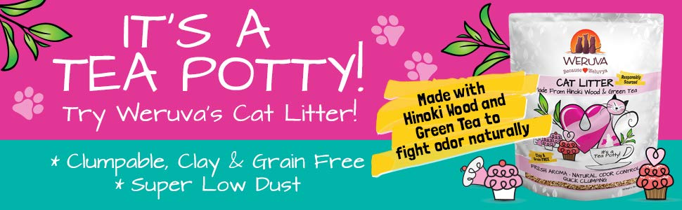 try it's a tea potty litter clumpable clay grain free super low dust