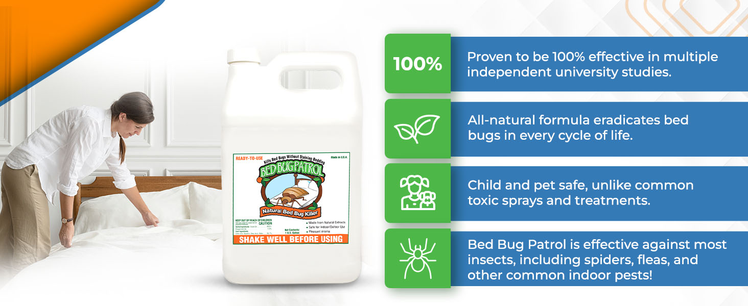 Proven Effective, All Natural Formula, Child and Pet Safe &amp;amp; Effective for all kinds of bugs