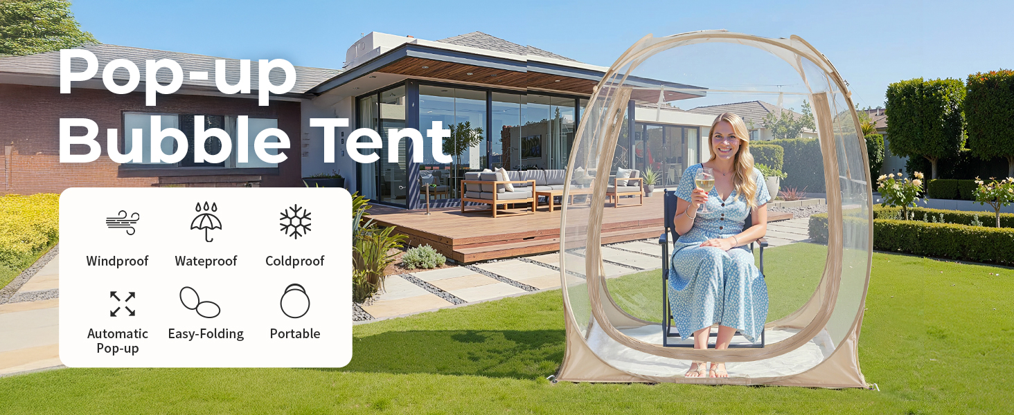 bubble tent