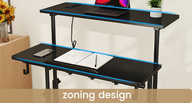 standing desk; stand up desk; standing desk adjustable height; walking desk; portable standing desk