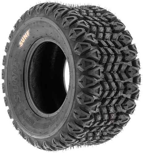 SunF 22x11-10 22x11x10 Golf Cart Lawn Mower Quad 4 Ply ATV UTV Tires G003 [ Rim(s) NOT included ]