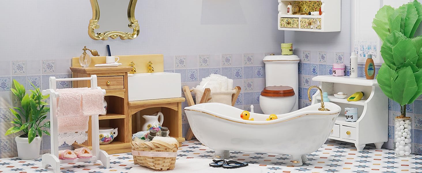 Odoria dollhosue bathroom