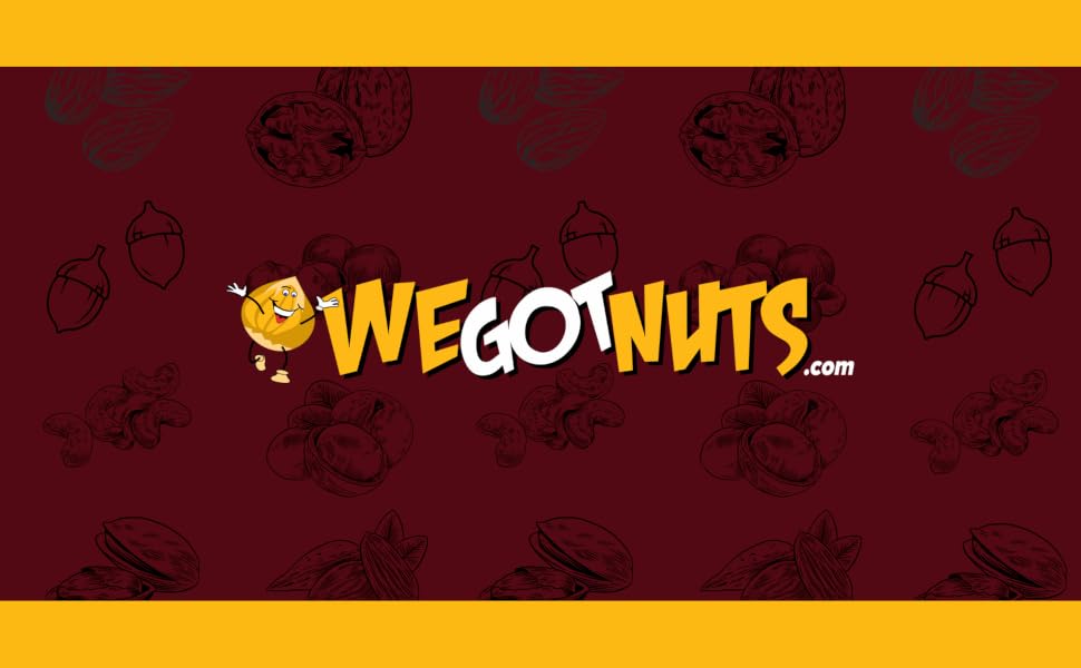 yellow background we got nuts