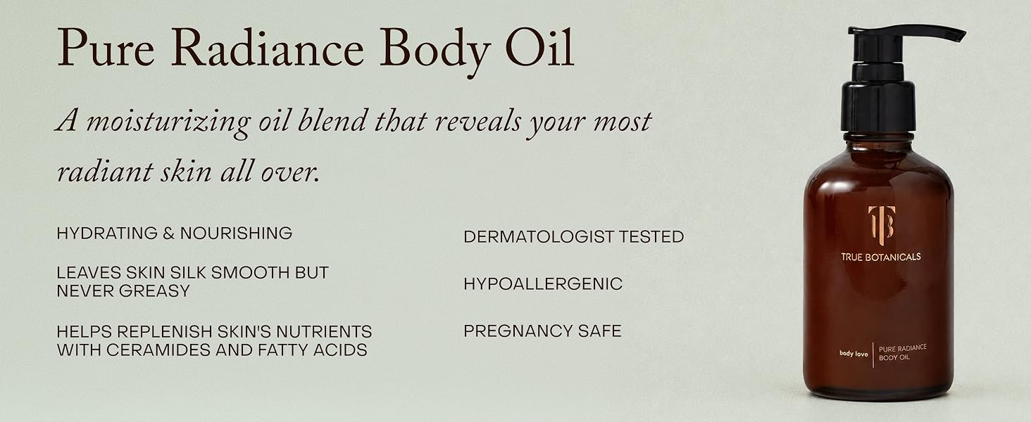 True Botanicals Pure Radiance Body Oil 1