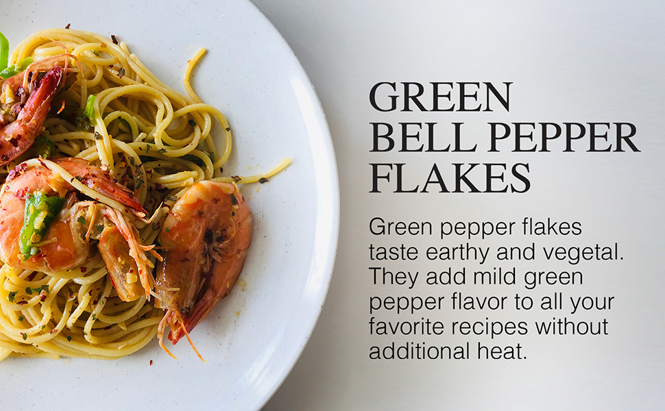 Green Bell Pepper Flakes