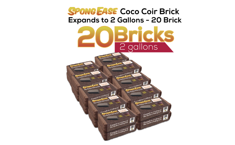 coco coir bricks