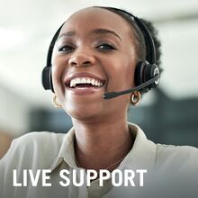WE'RE HERE FOR YOU