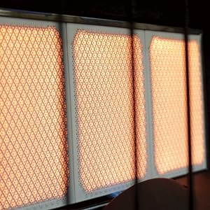 Radiant Vent Free Heater, radiant, low oxygen shut off