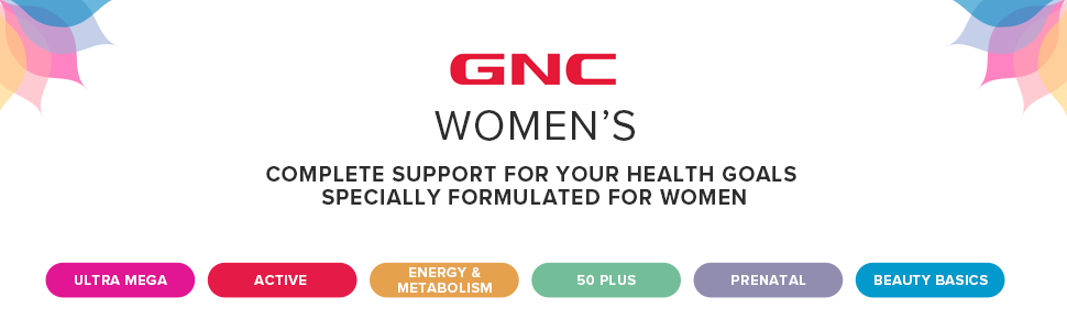 gnc womens complete support for your health goals specially formulated for women
