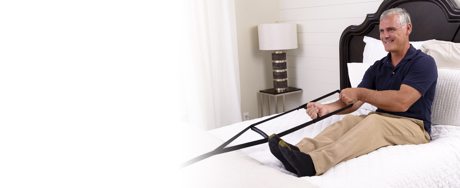 bed caddie bed ladder pull up assist non-slip handles adults seniors elderly bed assistance
