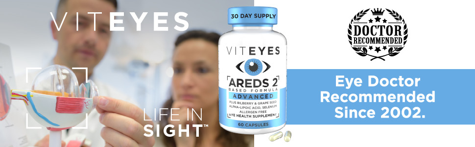 AREDS 2 Advanced Formula Eye Doctor Recommended