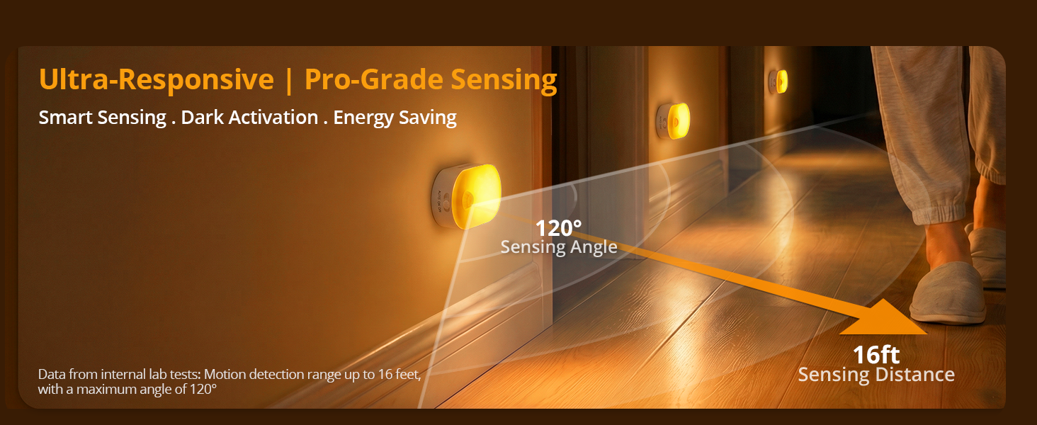 motion sensor night light only in the dark