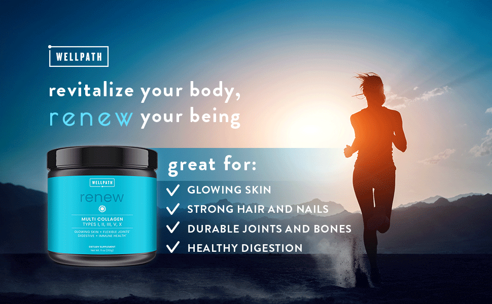 Multi Collagen Peptides for Women &amp; Men