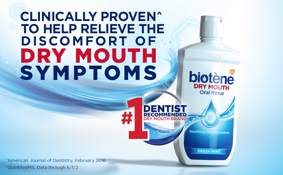 Clinically proven to provide immediate and long-lasting relief from dry mouth