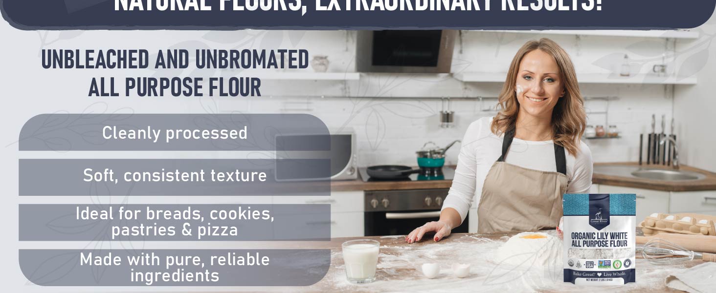 Unbleached and Unbromated All Purpose Flour