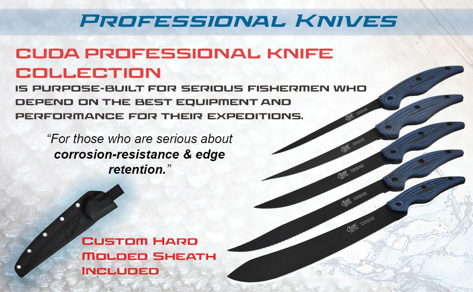 cuda professional knives