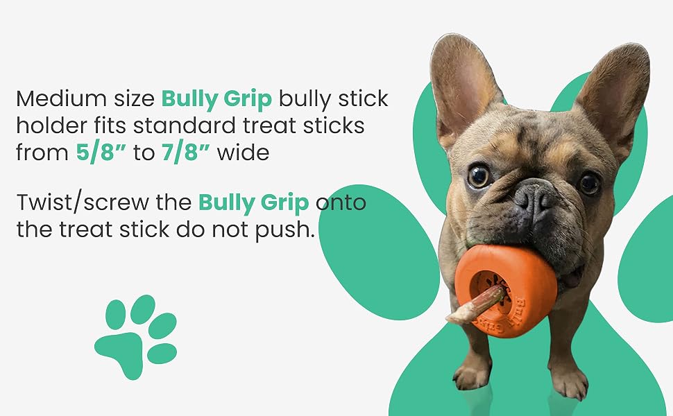 bully stick holder for dogs small medium dogs bully grip