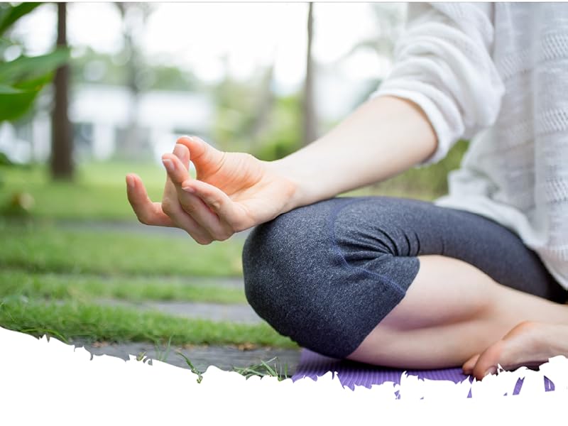 Close up of woman meditating
