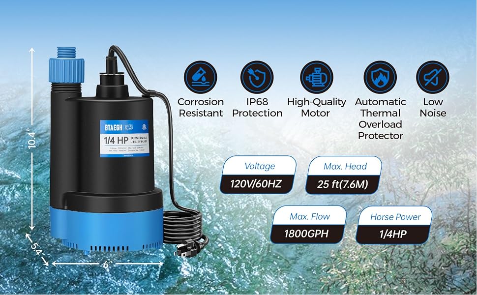 Submersible Water Pump