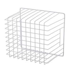 Decor Metal Wire Food Organizer Storage Bin Baskets with Handles for Kitchen Cabinets