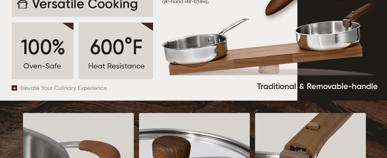 stainless steel cookware set