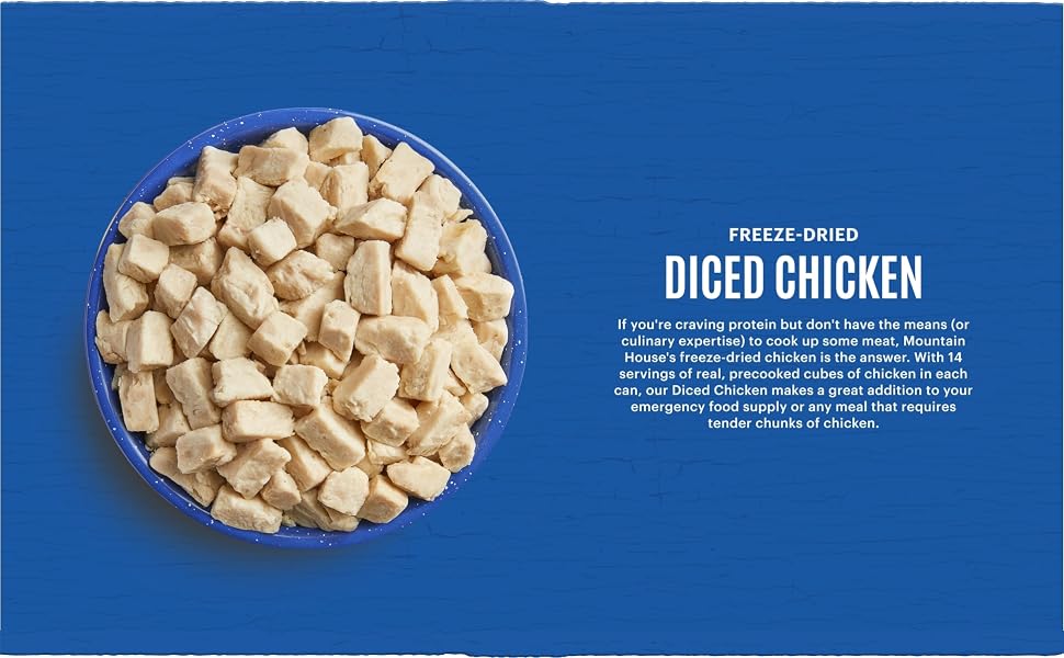 Diced Chicken #10 Can