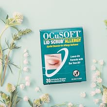 allergy, ocusoft, lid scrub